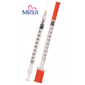 Seringa insulina Minut 1 ml ac fix 29G x 1/2", 0.33x13 mm - 100 buc