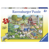 Puzzle ferma, 60 piese