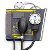 Tensiometru mecanic Little Doctor LD 71A, profesional, stetoscop atasat, manometru din metal