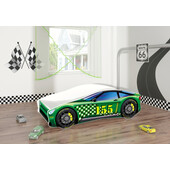 Pat Tineret MyKids Race Car 04 Green-160x80