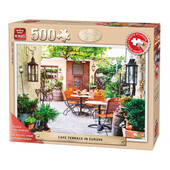 Puzzle 500 piese Terrace In Europe