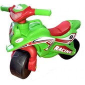Motocicleta de impins MyKids Racing 0139/5 Verde/Rosu