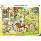 Puzzle Ferma Tip Rama, 40 Piese