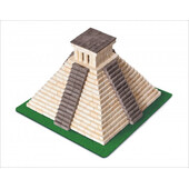 Kit constructie caramizi Wise Elk Piramida Mayasa 750 piese reutilizabile