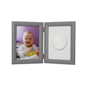 Baby HandPrint - Memory Frame Silver