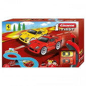 Carrera FIRST Slot Set mașinuțe și pistă Ferrari 1:43