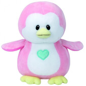 Plus bebelusi pinguinul roz PENNY (15 cm) - Ty