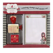 Gorjuss Set corespondenta cu stampila - Little Red Riding Hood