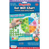 Set magnetic Mananca sanatos - Eat Well Chart Fiesta Crafts FCT-2946