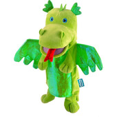 Marioneta de mana Dragonul Verde Fiesta Crafts FCT-2186