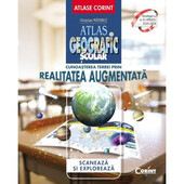 Atlas geografic scolar. Cunoasterea Terrei prin realitatea augmentata