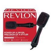 Perie electrica de par REVLON One-Step Hair Dryer &amp; Styler, RVDR5212E2, ionizare, 2 trepte...