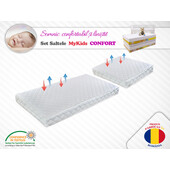 Set saltele MyKids Cocos Confort II 120x70x12 (cm) + 50x70x12 (cm)