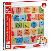 Hape puzzle alfabet chunky