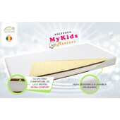 Saltea fibra cocos MyKids Merinos 120x60x09 (cm)