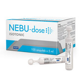 Ser fiziologic izotonic Solinea NEBU-dose concentratie 0.9%, 100 monodoze x 5 ml