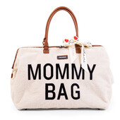 Geanta de infasat Childhome Mommy Bag Teddy Ecru