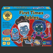 Joc educativ Tabla inmultirii pentru incepatori FIRST TIMES TABLES
