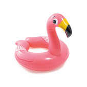 Colac gonflabila pentru inot, copii, intex, flamingo, 59220, 76 x 55 cm, roz