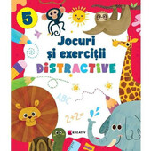 Jocuri si exercitii distractive 5 Editura Kreativ EK6561