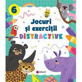 Jocuri si exercitii distractive 6 Editura Kreativ EK6562
