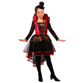 Costum vampirita regina - 5 - 7 ani / 128 cm