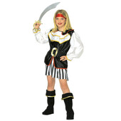 Costum piratesa - 8 - 10 ani / 140 cm