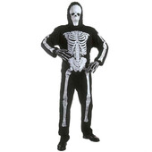 Costum schelet skeleton copii - 8 - 10 ani / 140 cm