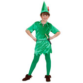 Costum peter pan - 5 - 7 ani / 128 cm