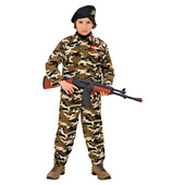 Costum soldat - 5 - 7 ani / 128 cm