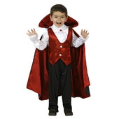 Costum vampir rosu baietel