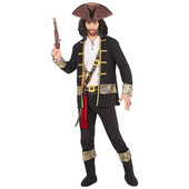 Costum capitan pirat adult - s   marimea s