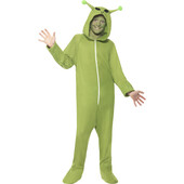 Costum extraterestru verde copii