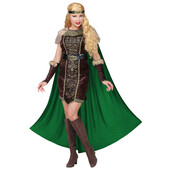 Costum viking dama premium - m   marimea m