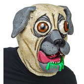 Masca catel bulldog latex