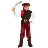 Costum pirat caraibe copii - 4 - 5 ani / 116cm