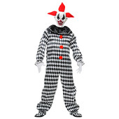 Costum clown salopeta - m   marimea m