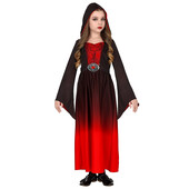 Costum rochie gothic red - 5 - 7 ani / 128 cm