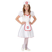 Costum asistenta copii - 5 - 7 ani / 128 cm