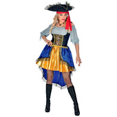 Costum capitan pirat femei - s   marimea s