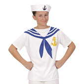Costum tricou marinar copii
