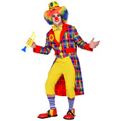 Costum clown frac - xl   marimea xl