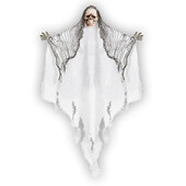 Decor grim reaper alb 61 cm
