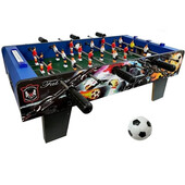 Joc masa de fotbal din lemn, pentru copii, multicolor, leantoys, 4836