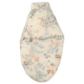 Sistem de infasare baby swaddle nature bamboo by amy din bambus, animalute