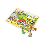 Puzzle ferma, 48 de piese, viga