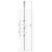 Sfoara catarat cu noduri pentru spatiile de joaca PH25 2 m - KBT