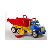 Camion jumbo cu unelte, burak, multicolor, 100x33x38 cm