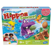 Joc hungry hungry hippos launchers, hasbro gaming e9707