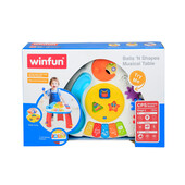 Jucarie masa muzicala pentru bebelusi, winfun, 0812